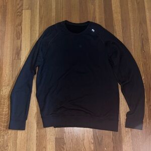lululemon textured black long sleeve